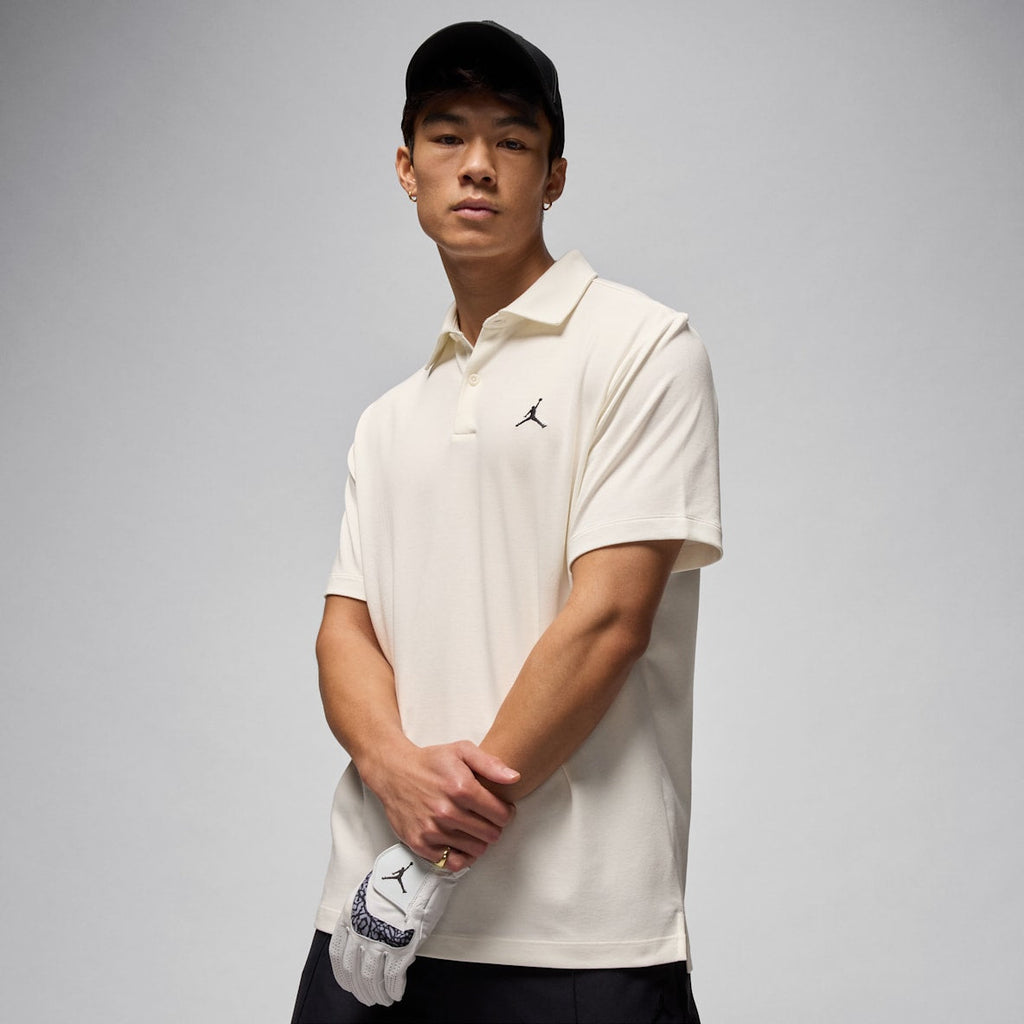 Nike Jordan Golf Polo – Cream/Off-White