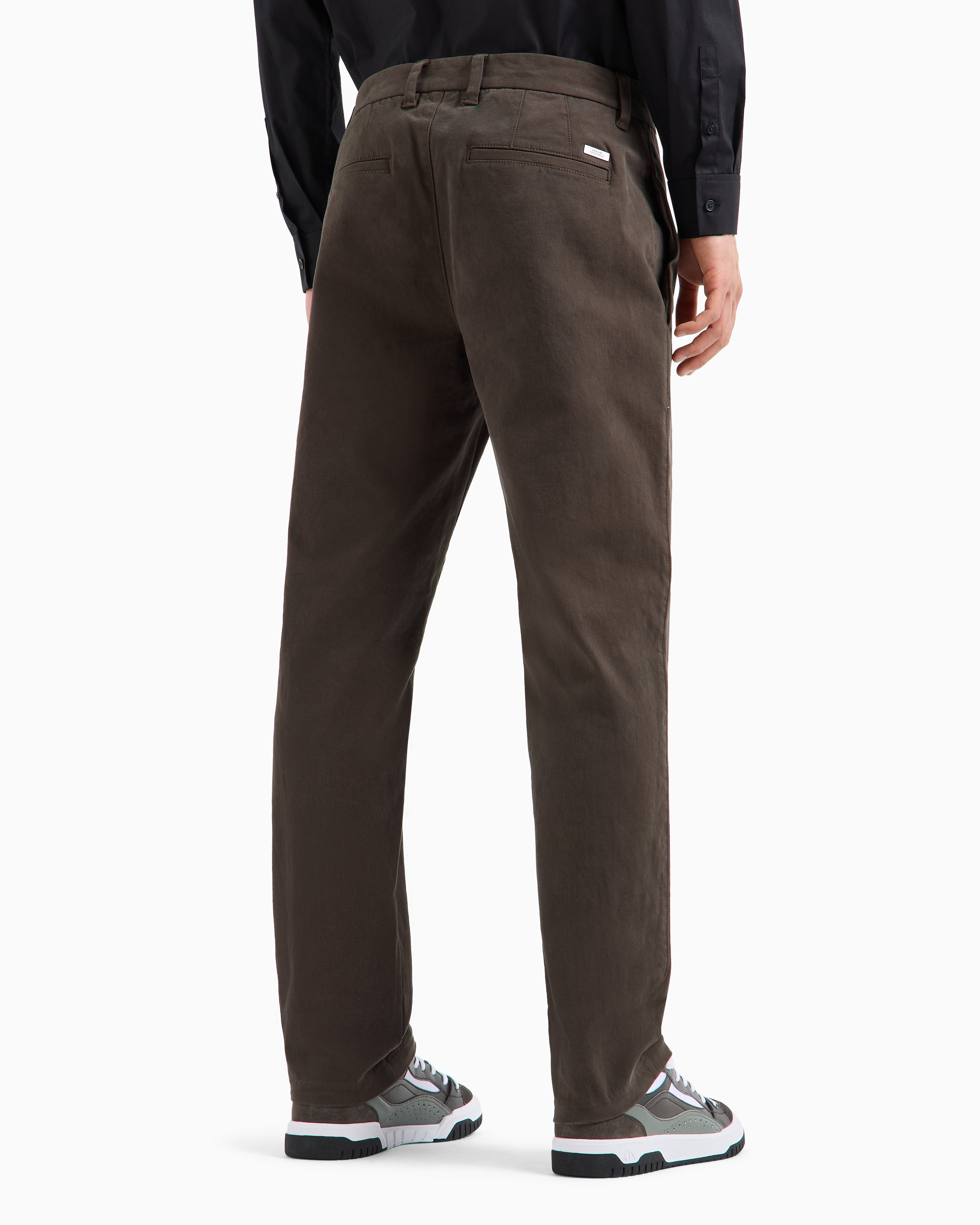 Armani Exchange men’s brown pants Zx332217Y