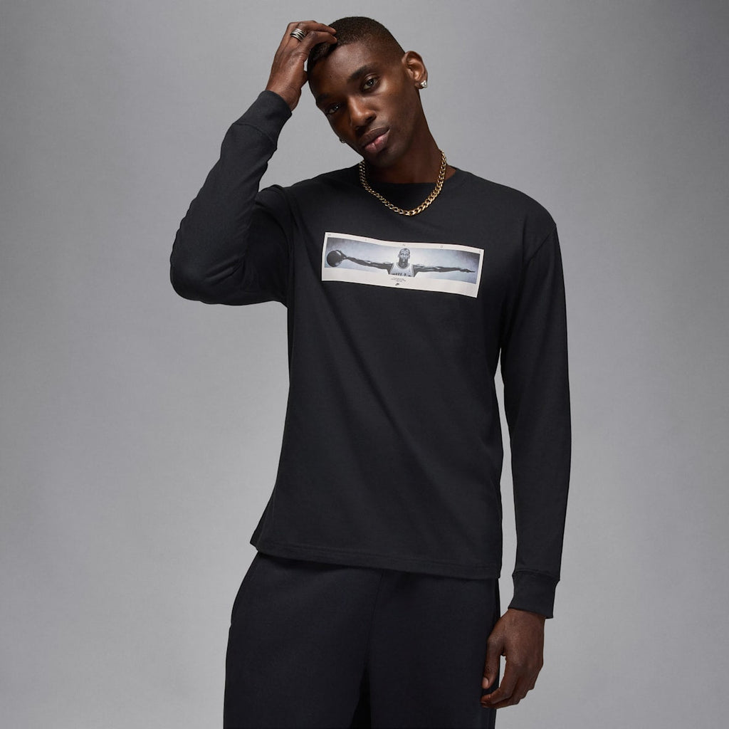 Jordan Brand Photo Long Sleeve Tee – Black
