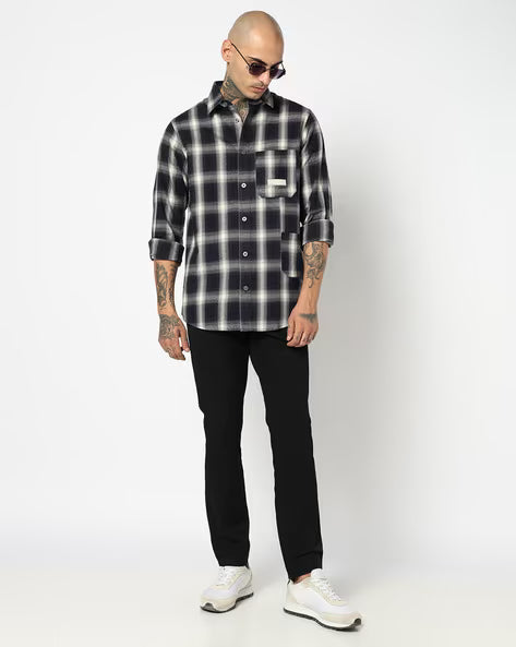 Armani Exchange men’s full-sleeve shirt