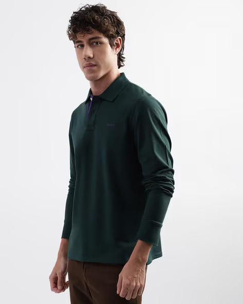 GANT Green Casual Cotton Shirt – Regular Fit