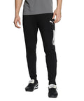 Puma Black Athletic Jogger – White Side Stripe Edition