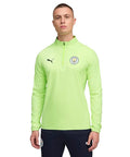 Puma Manchester City Training Track Shirt (Neon Green)