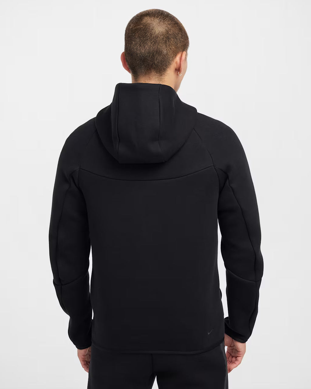 Nike Tech Fleece Full-Zip Hooded Jacket – Black