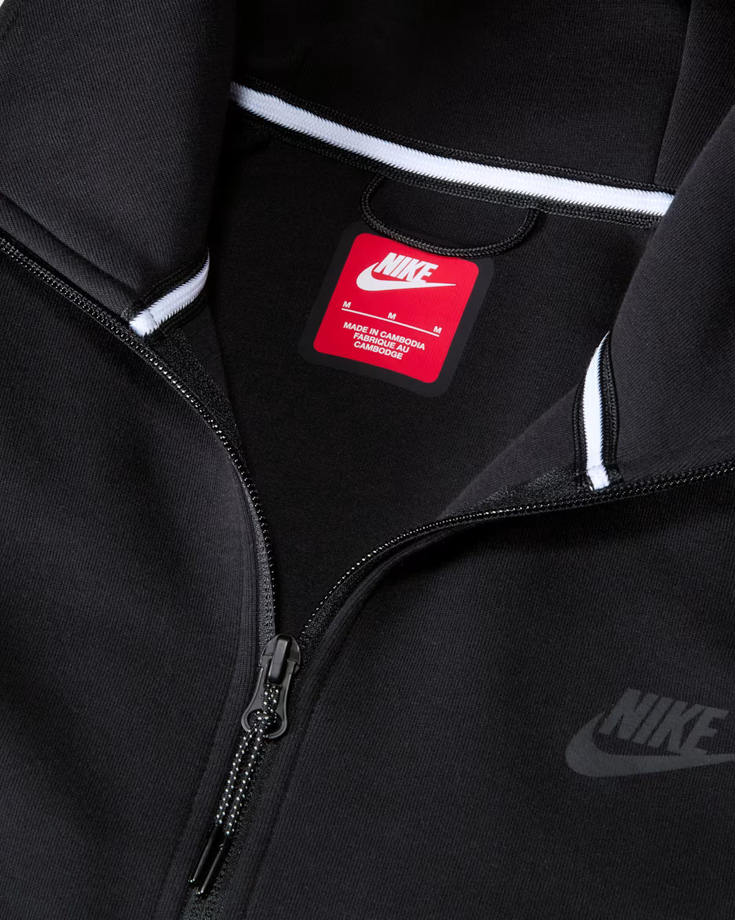 Nike Tech Fleece Full-Zip Hooded Jacket – Black