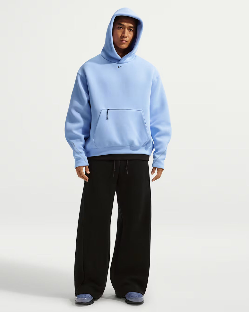 Nike Tech Fleece Hoodie – Light Blue