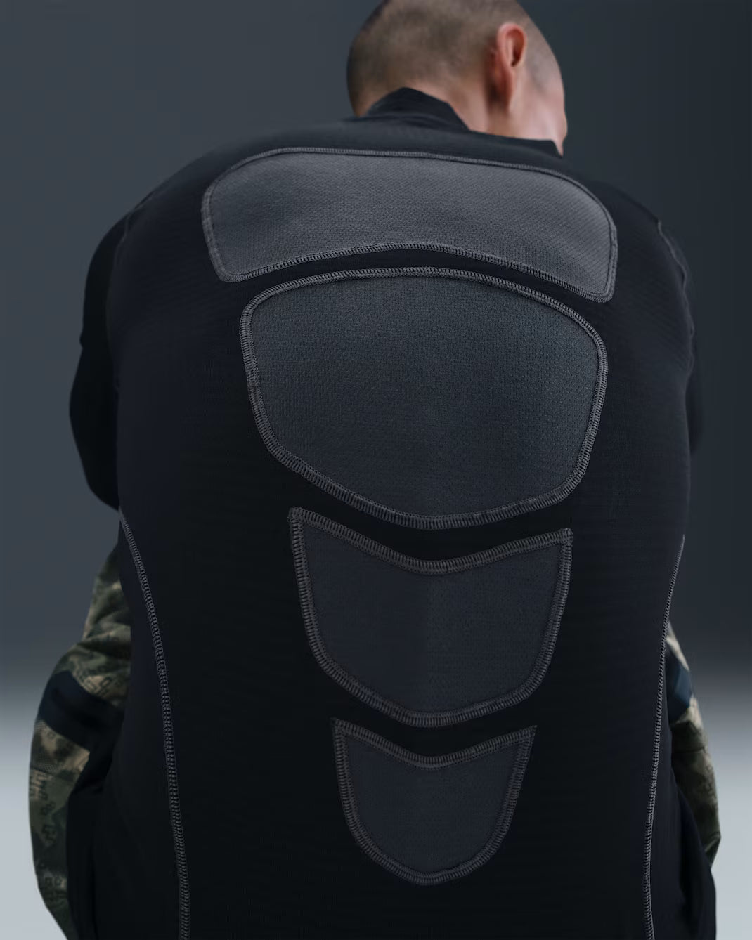 Nike Tech Pro Layer Long Sleeve Top – Black/Grey