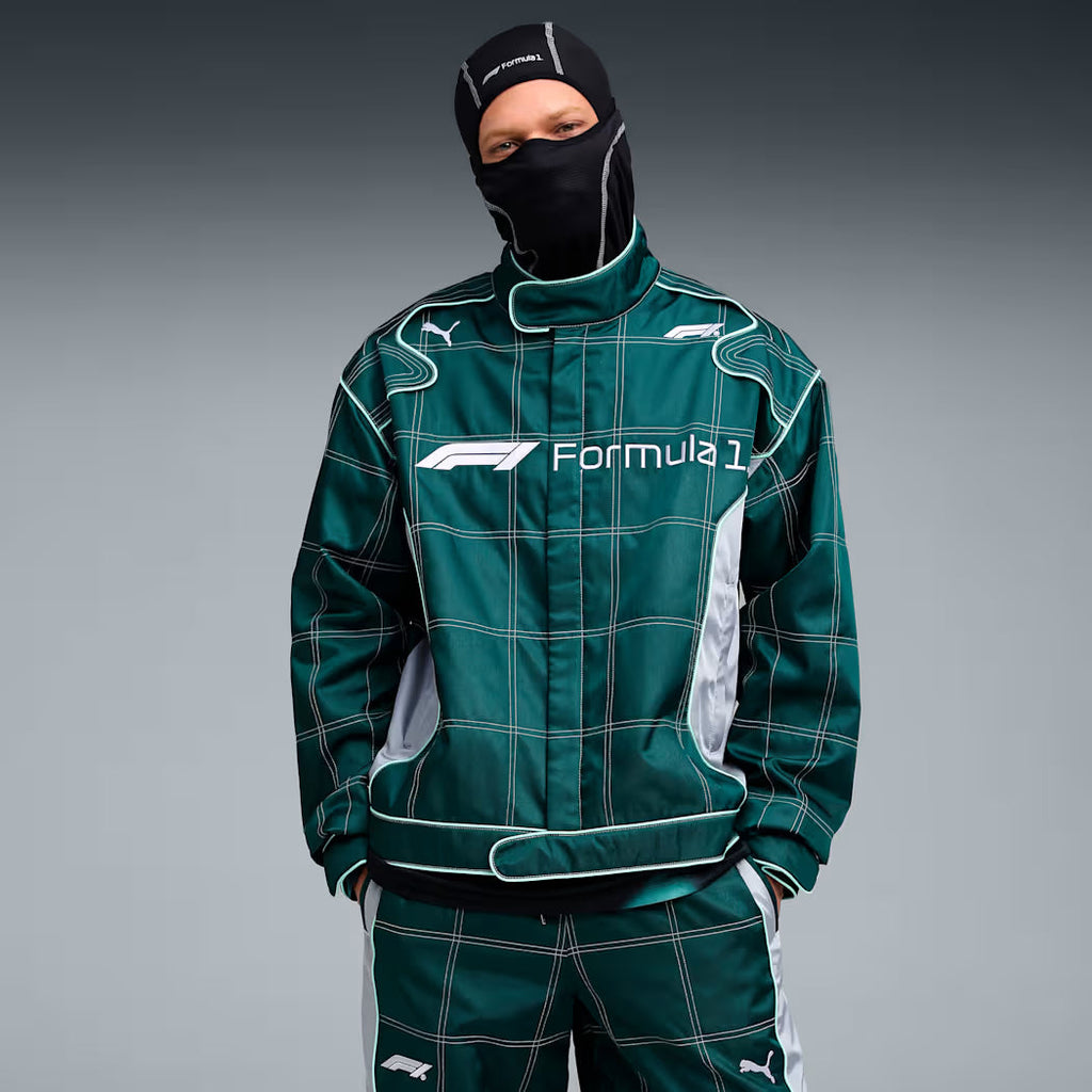 Puma F1 Lifestyle Men's Racing Jacket – Black Edition