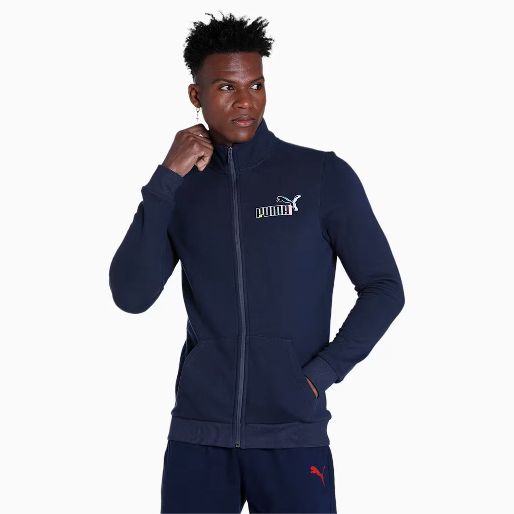 Puma Graphic Men's Slim-Fit Jacket