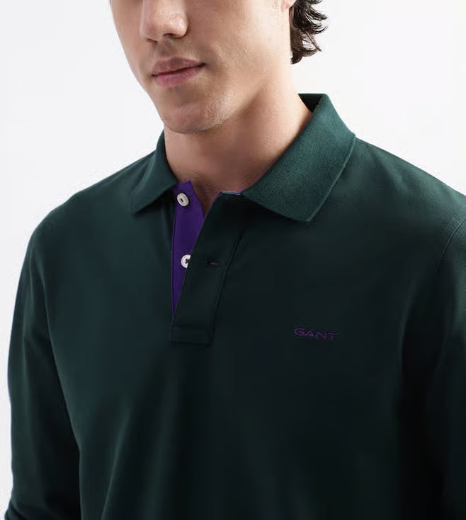 GANT Green Casual Cotton Shirt – Regular Fit