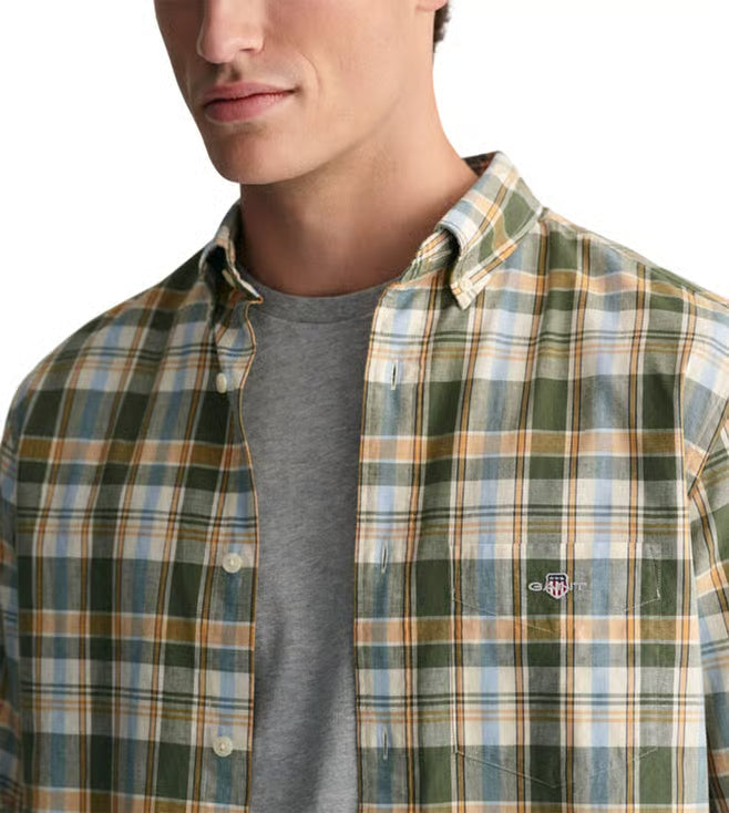 GANT Green Oxford Shirt – Regular Fit
