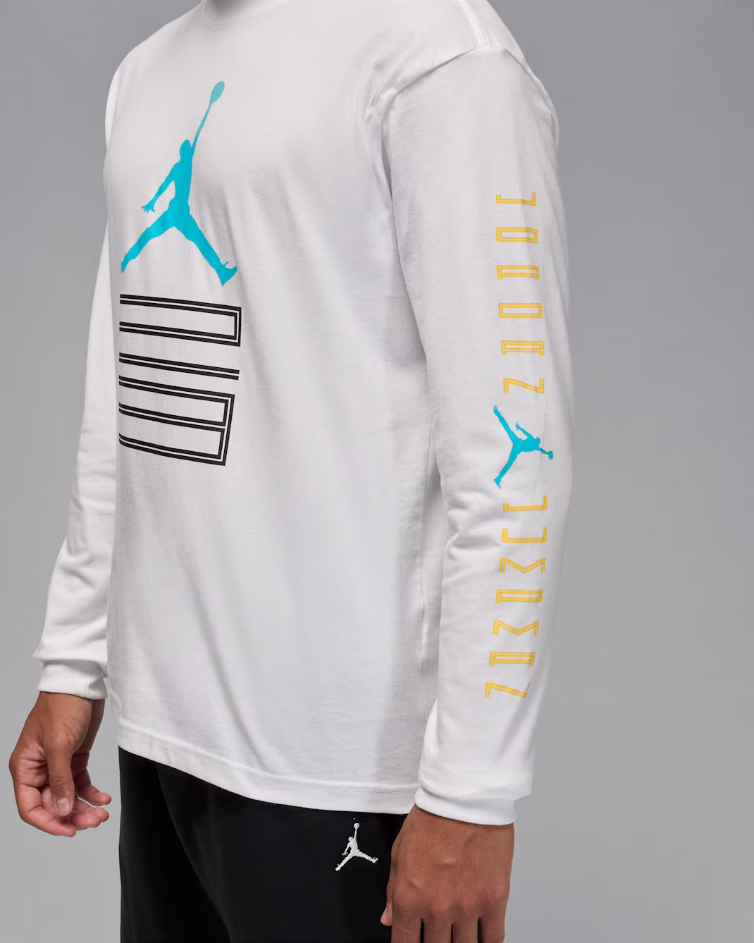 Jordan AJ11 Graphic Long Sleeve T-Shirt – White