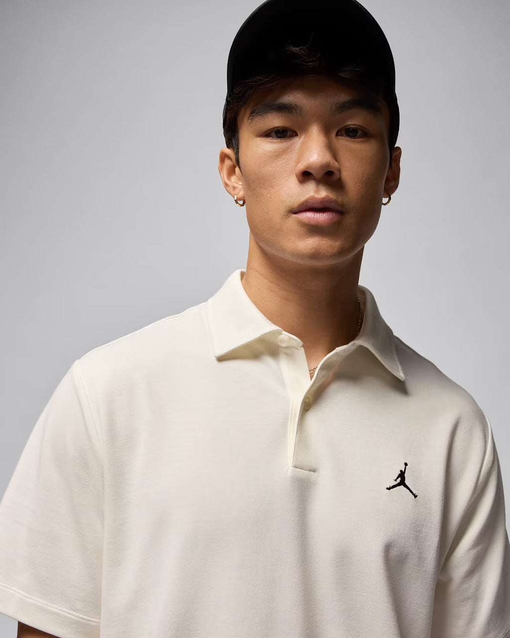 Nike Jordan Golf Polo – Cream/Off-White