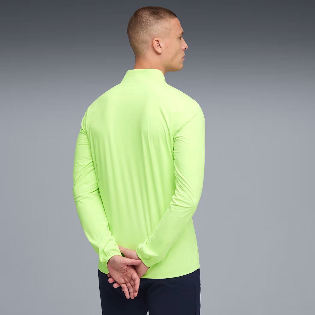 Puma Manchester City Training Track Shirt (Neon Green)