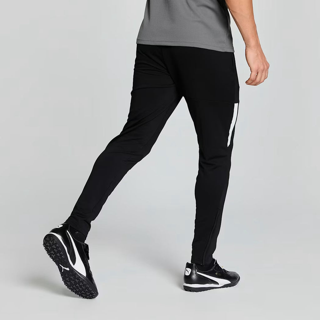 Puma Black Athletic Jogger – White Side Stripe Edition